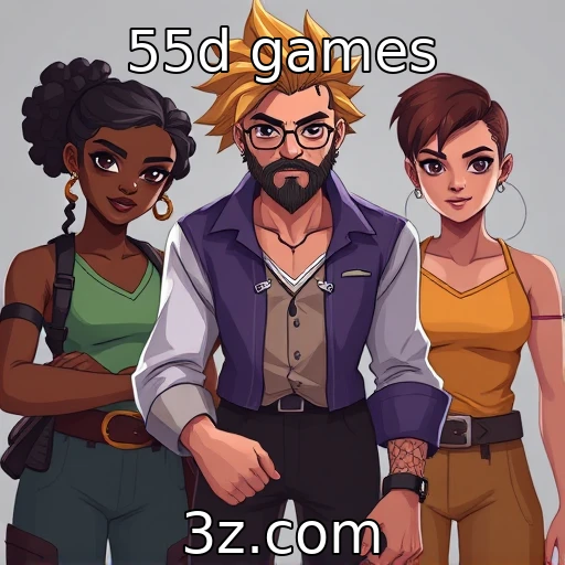 55d games - Como a diversidade influencia a criação de personagens
